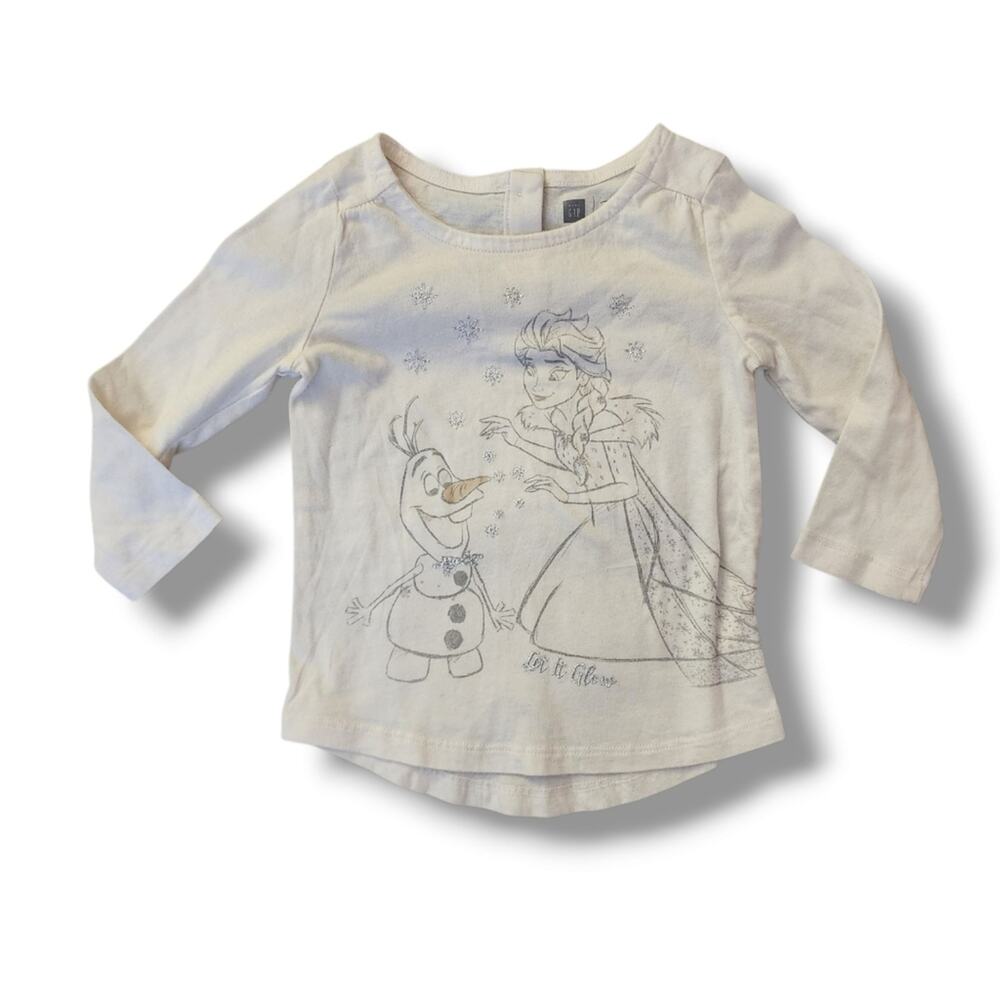 Baby Gap x Disney Frozen Elsa Long Sleeve Top